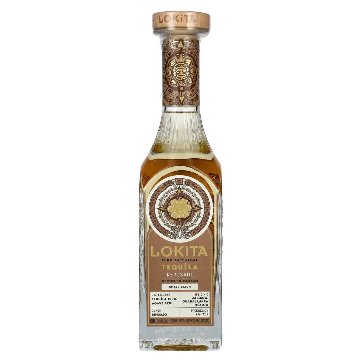 Lokita Tequila Reposado 100% Blue Agave 40% Vol. 0.7l