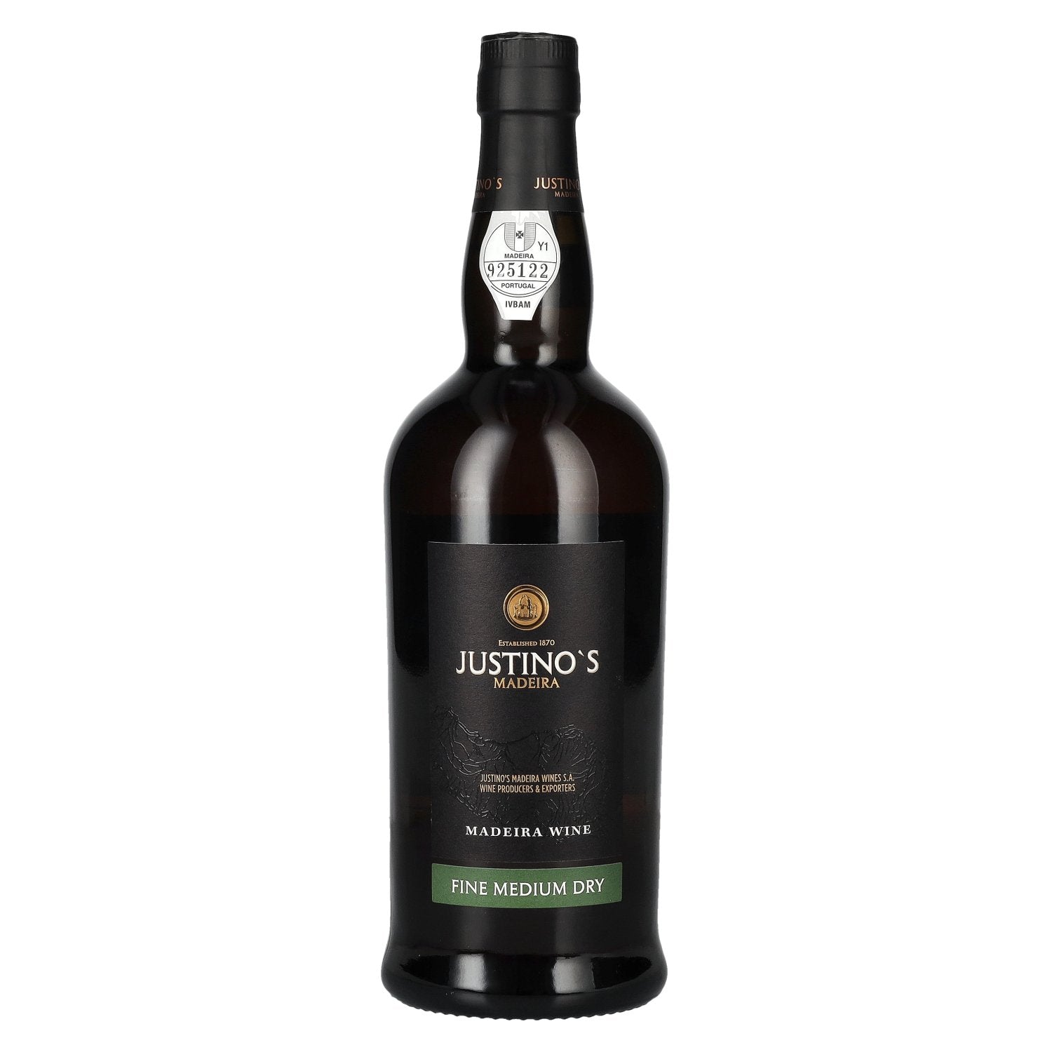 Justino's Madeira FINE MEDIUM DRY 19% Vol. 0,75l