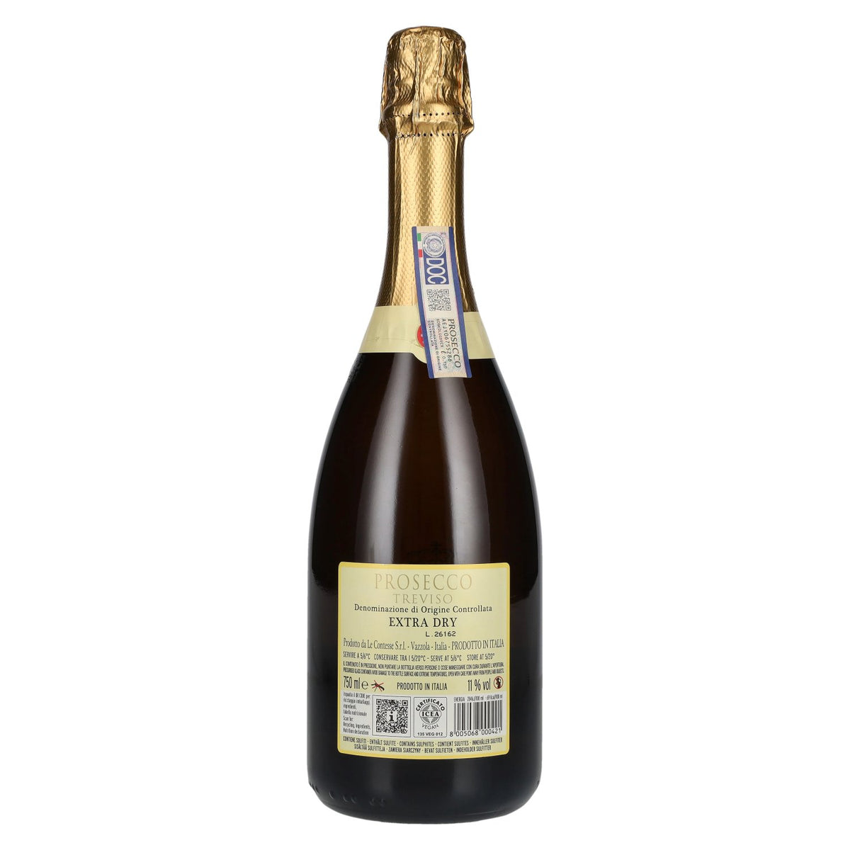 Porta Leone Prosecco Treviso Extra Dry DOC 11% ABV 0.75 l