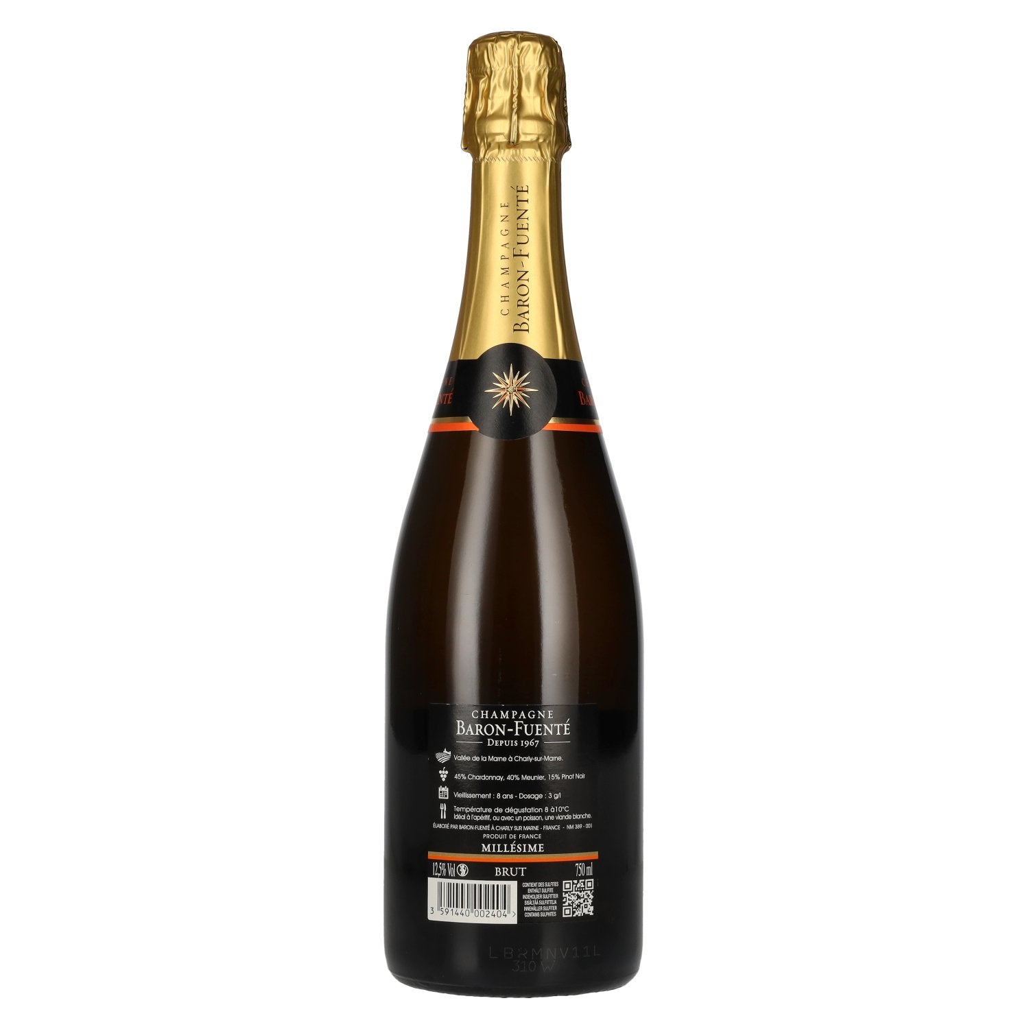 Baron-Fuenté MILLÉSIME Champagne Brut 2015 12,5% Vol. 0,75l