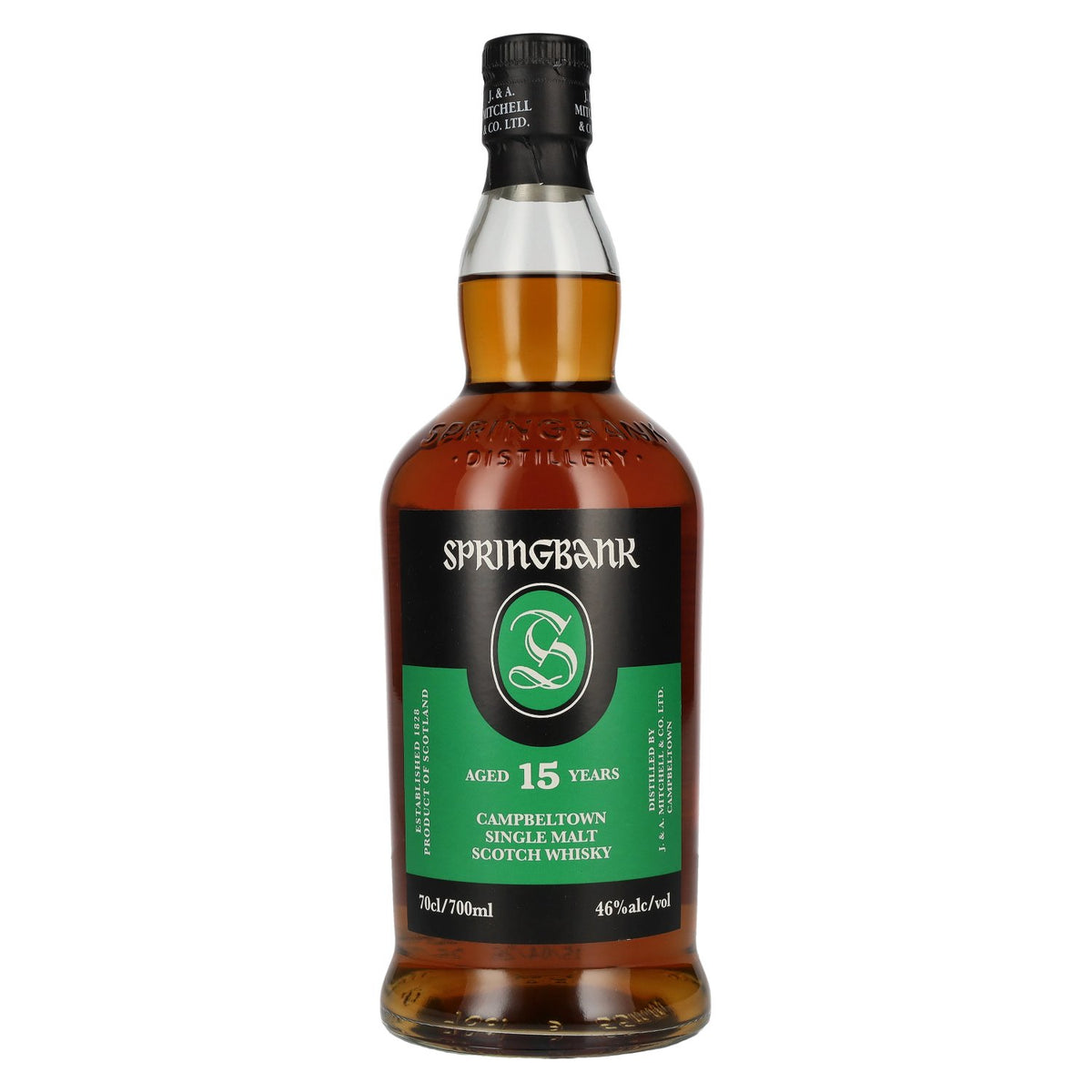 Springbank 15 Years Old Campbeltown Single Malt Scotch Whisky 46% Vol. 0,7l
