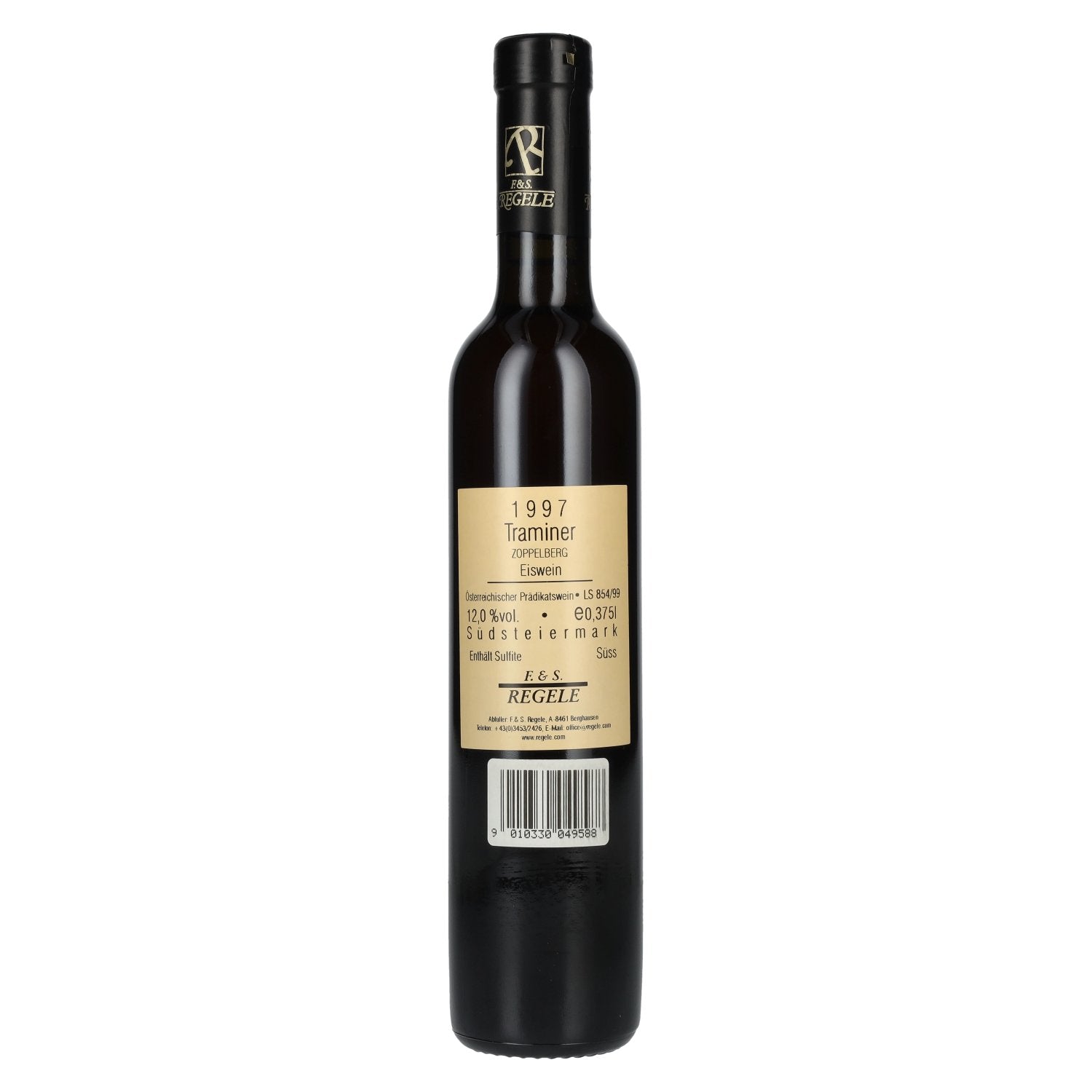 Regele Traminer Sulztaler Zoppelberg Ice Wine 1997 12% Vol. 0.375l
