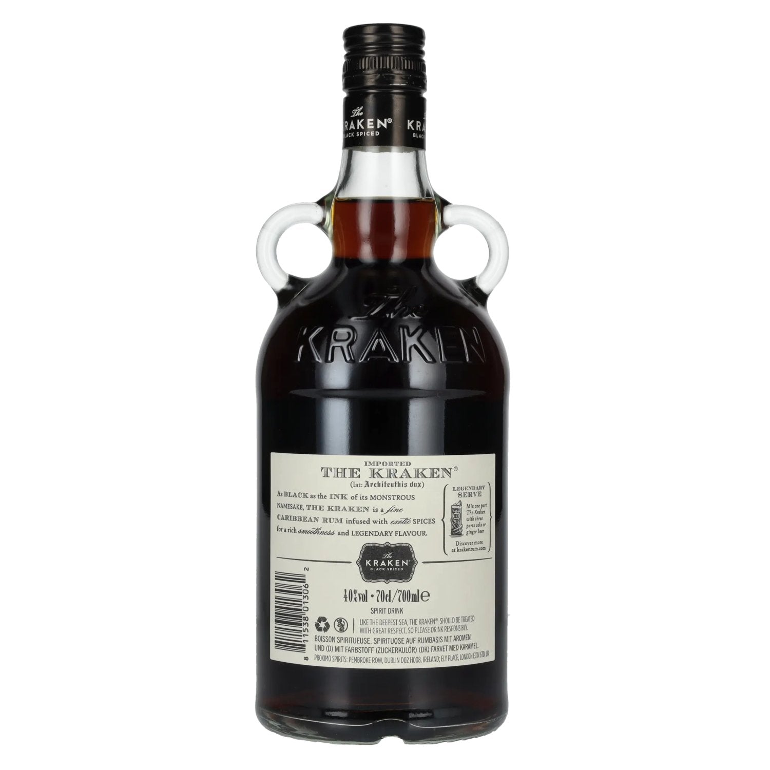 The Kraken Black Spiced 40% Vol. 0,7l