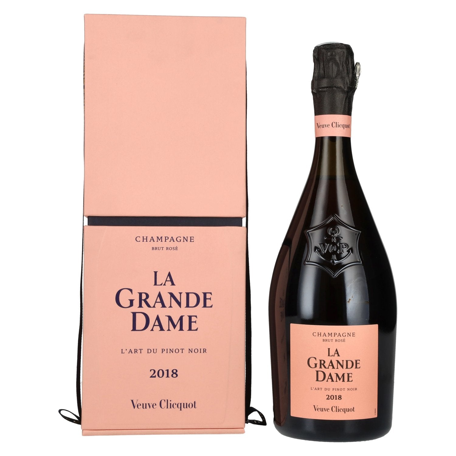 Veuve Clicquot Champagne LA GRANDE DAME Brut ROSÉ 2018 12,5% Vol. 0,75l in Geschenkbox