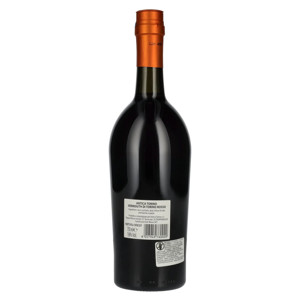 Antica Torino Vermouth di Torino Rosso 18% ABV 0.75l