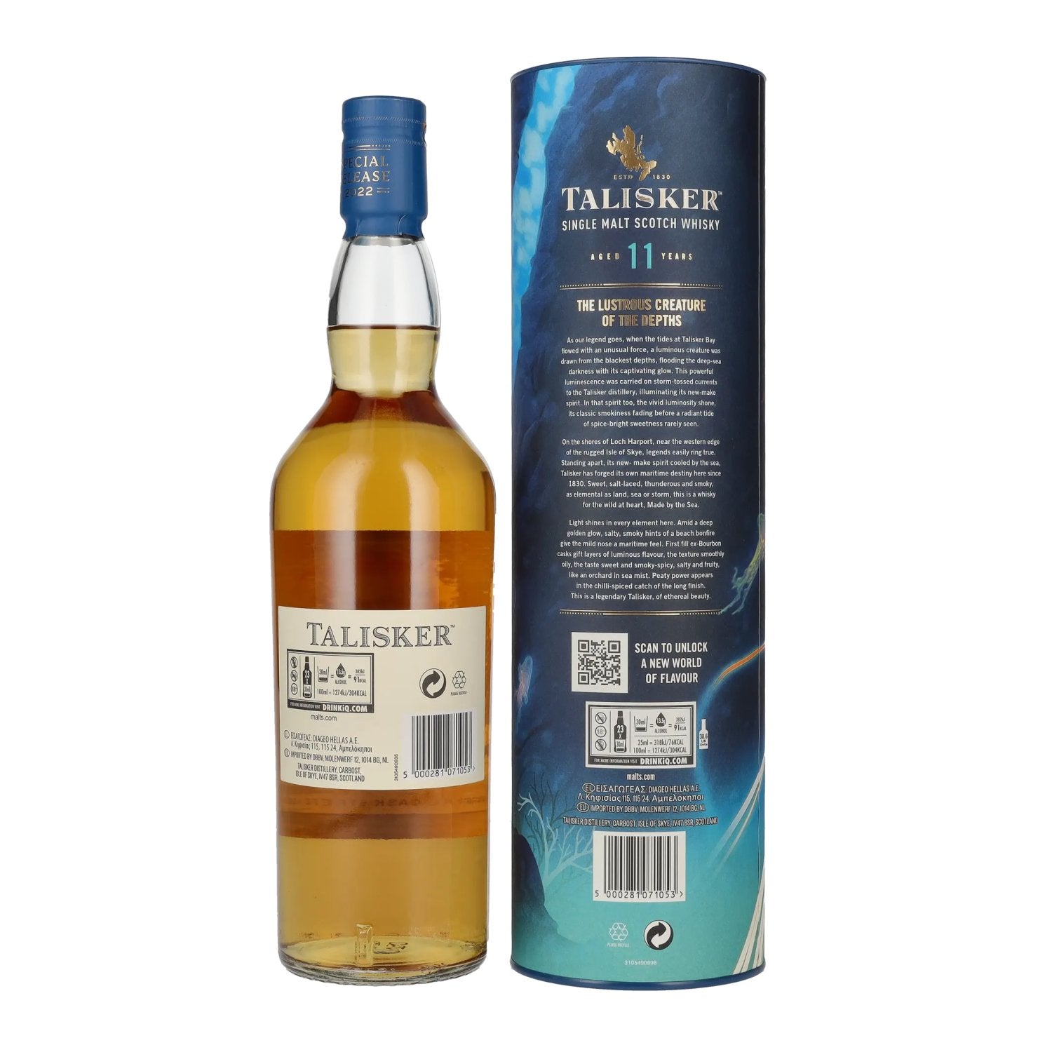 Talisker 11 Years Old Single Malt Special Release 2022 55,1% Vol. 0,7l in Geschenkbox