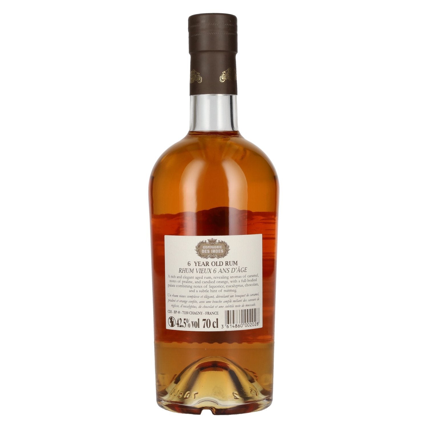 Compagnie des Indes PACIFICO Panama & Thailand 6 Year Old Rum 42,5% Vol. 0,7l