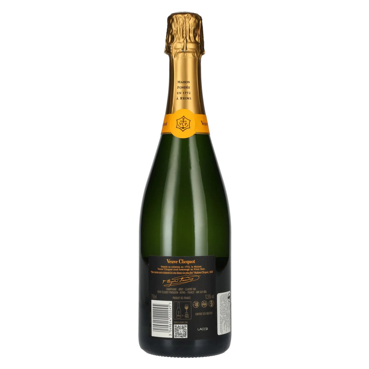 Veuve Clicquot Champagne Brut Yellow Label 12.5% Vol. 0.75l