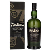 Ardbeg TEN Years Old Islay Single Malt 46% vol. 1 litre in a gift box