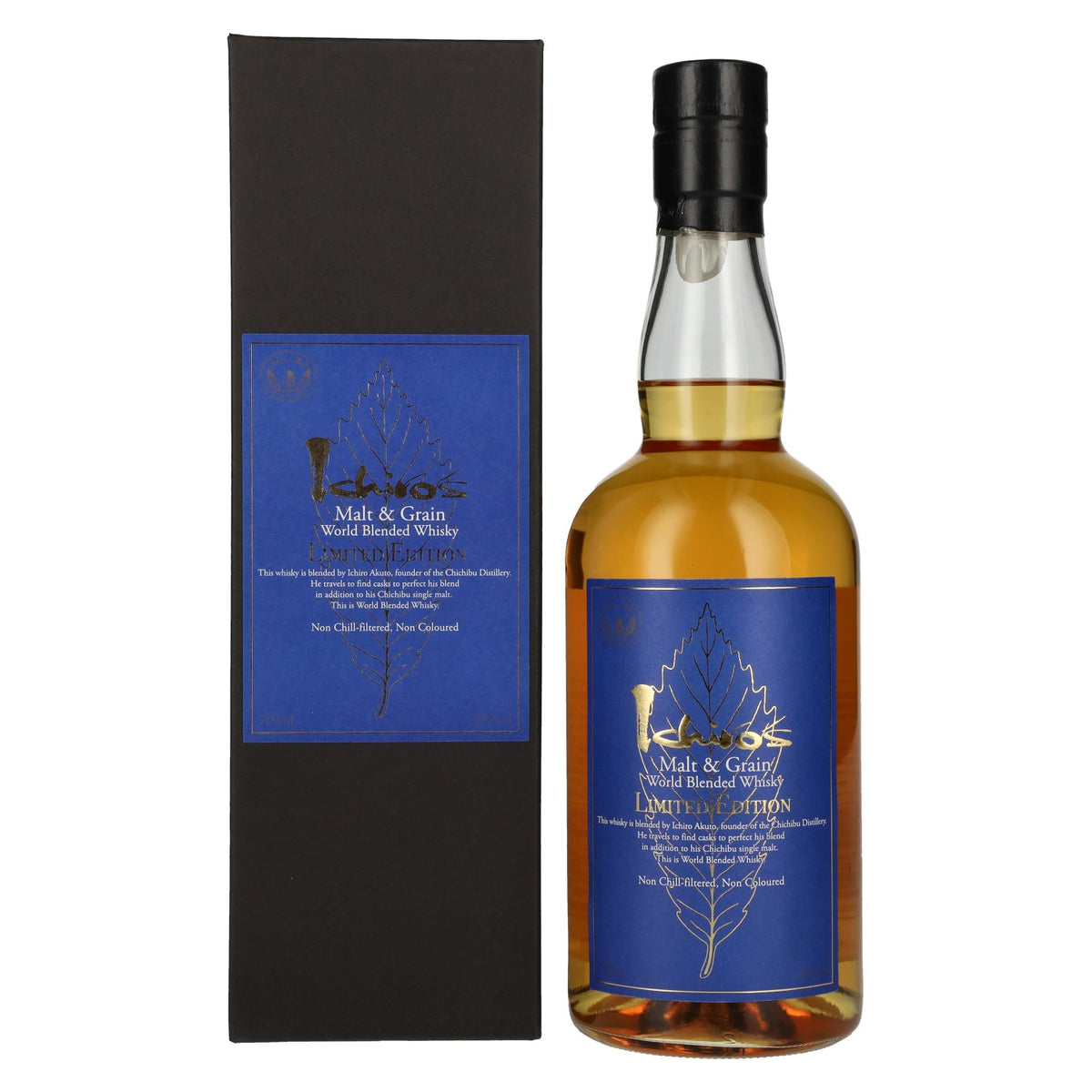 Chichibu Ichiro's Malt & Grain World Blended Whisky 48% Vol. 0.7l in Gift Box