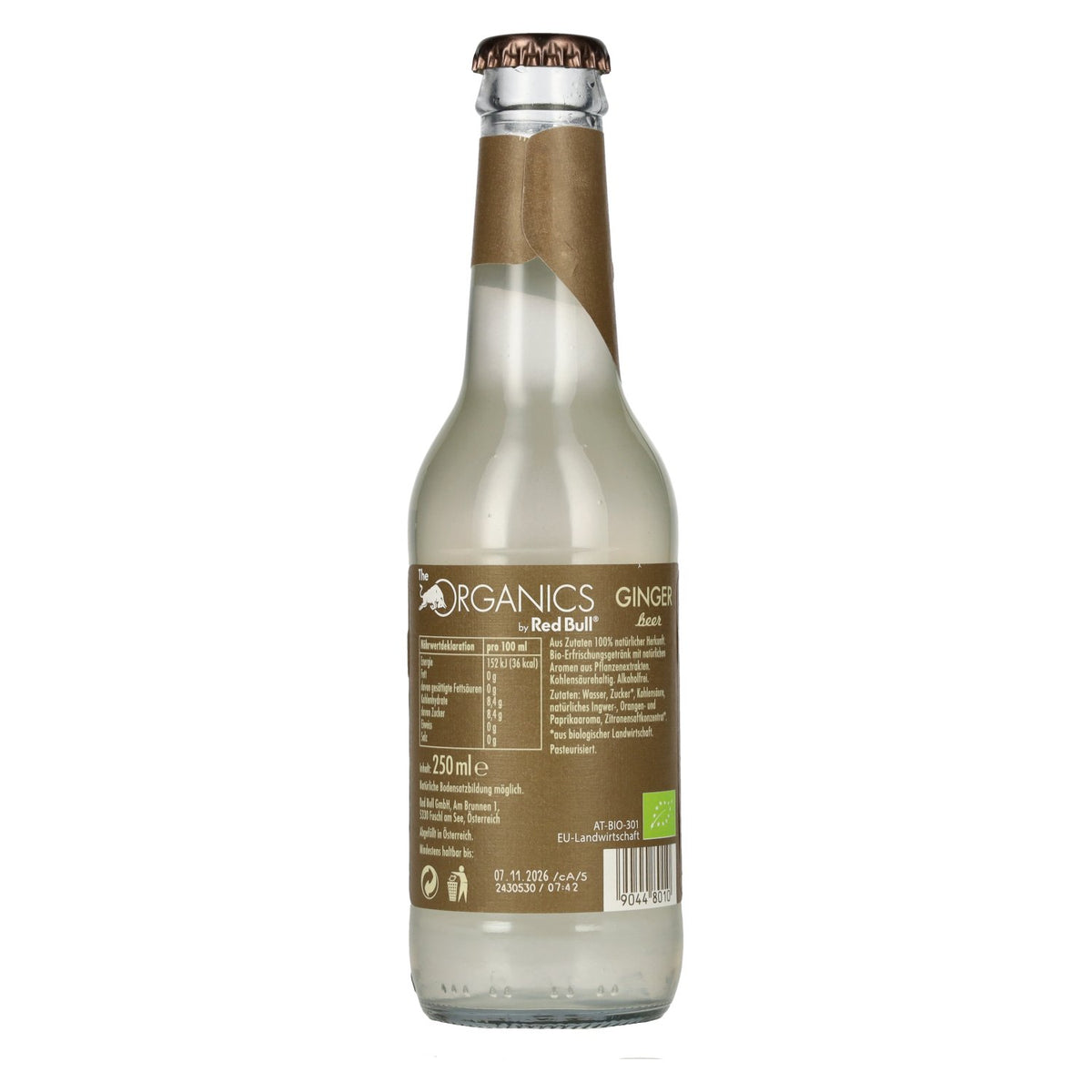 Red Bull Organics by Red Bull GINGER Beer 0.25l