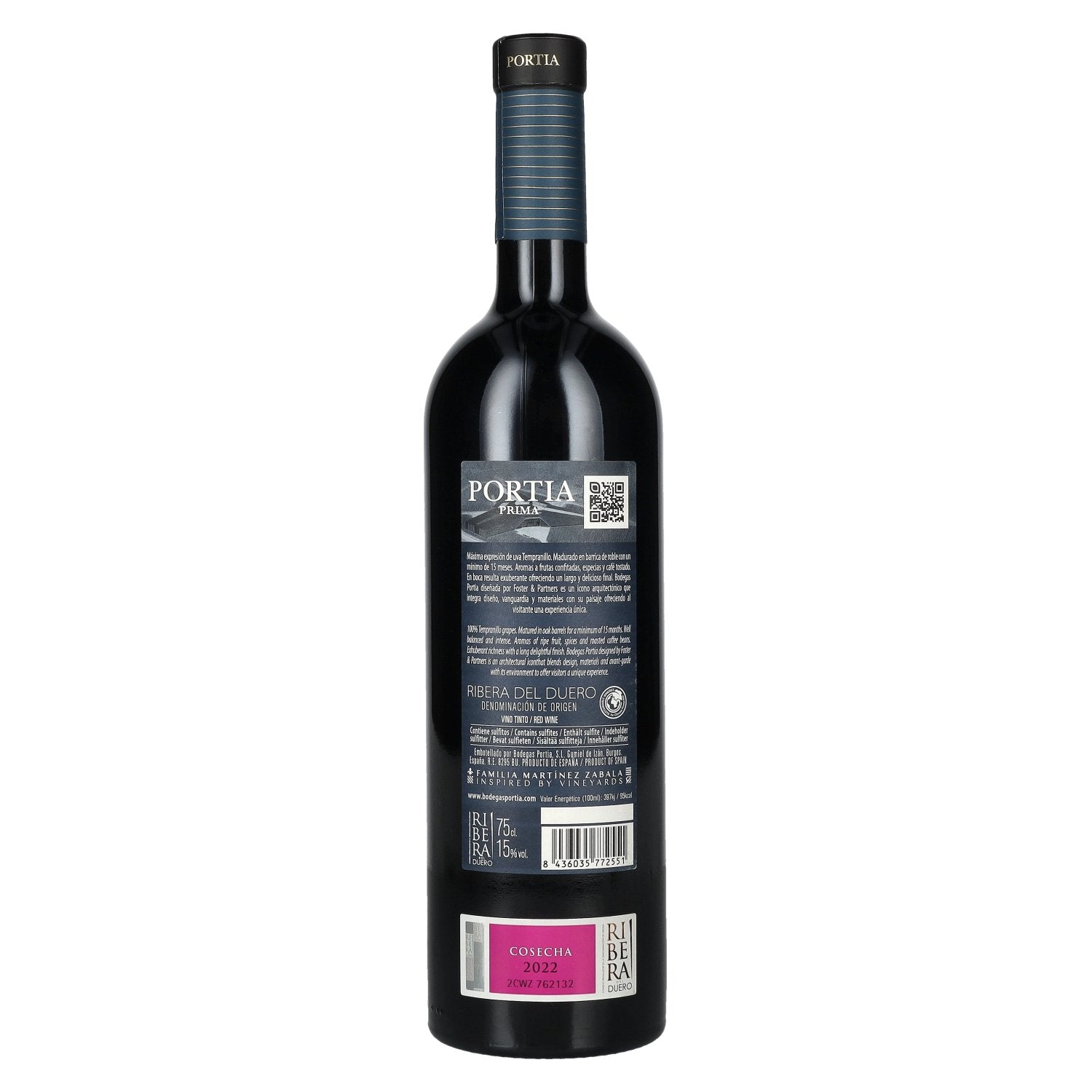 Portia Prima La Encina Ribera del Duero 2022 15% Vol. 0,75l