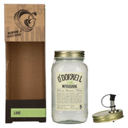 O'Donnell Moonshine LIME Likör 20% Vol. 0,7l in Geschenkbox mit Ausgießer