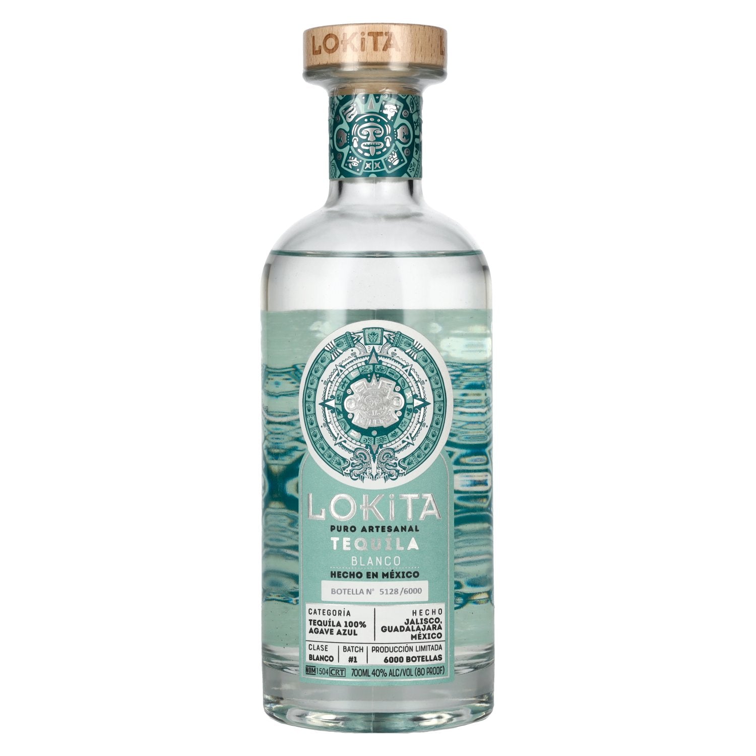 Lokita Tequila Blanco Puro Artesanal 40% Vol. 0.7l