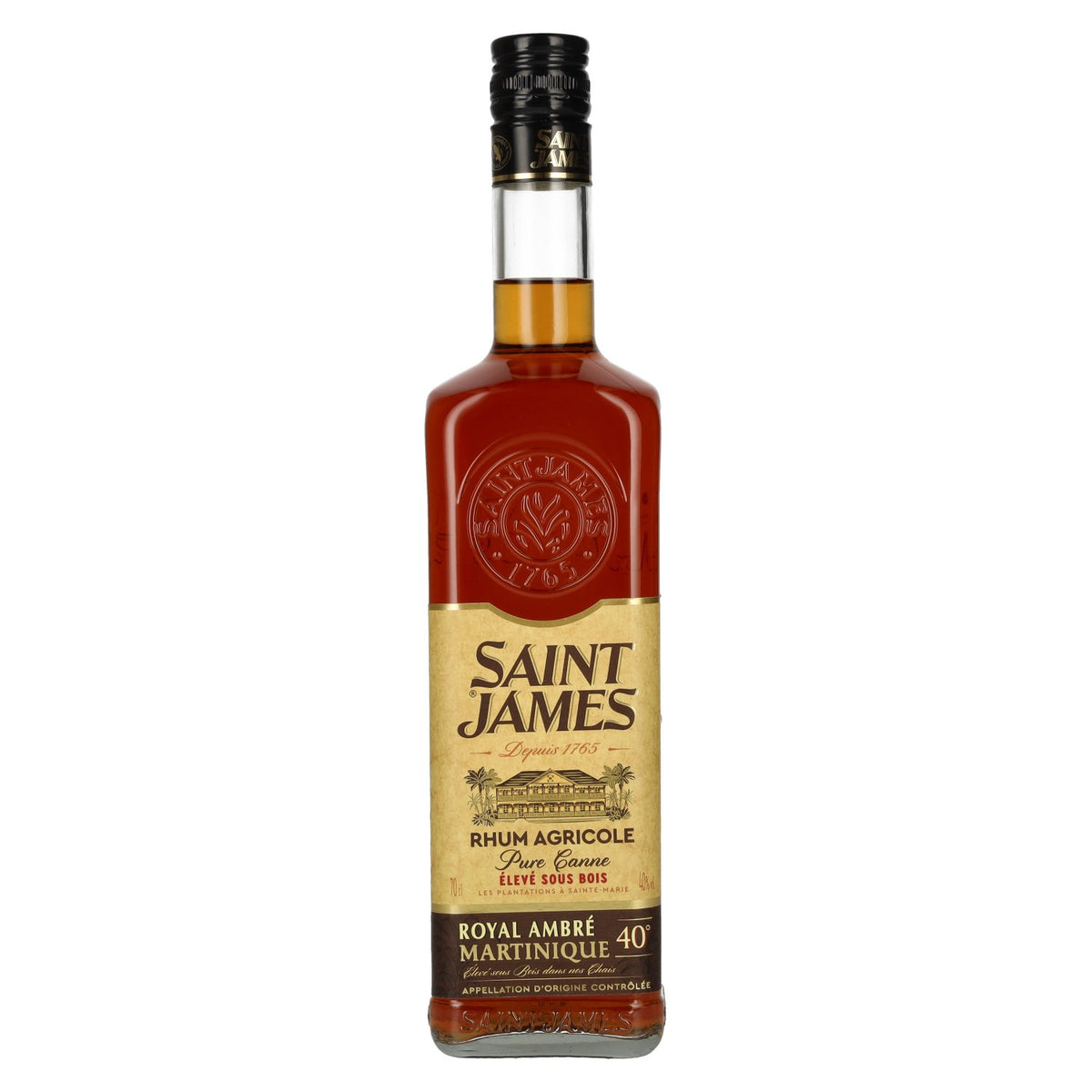 Saint James ROYAL AMBRÈ Rhum Agricole 40% Vol. 0.7l