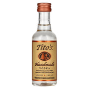Tito's Handmade Vodka 40% Vol. 0.05l PET