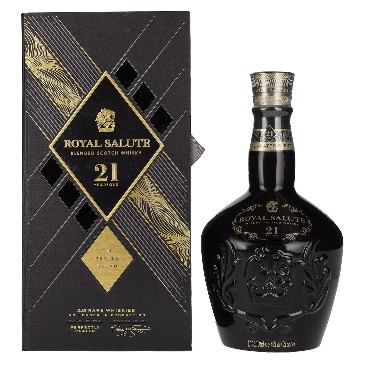 Royal Salute 21 Years Old THE PEATED BLEND 40% Vol. 0,7l in Geschenkbox