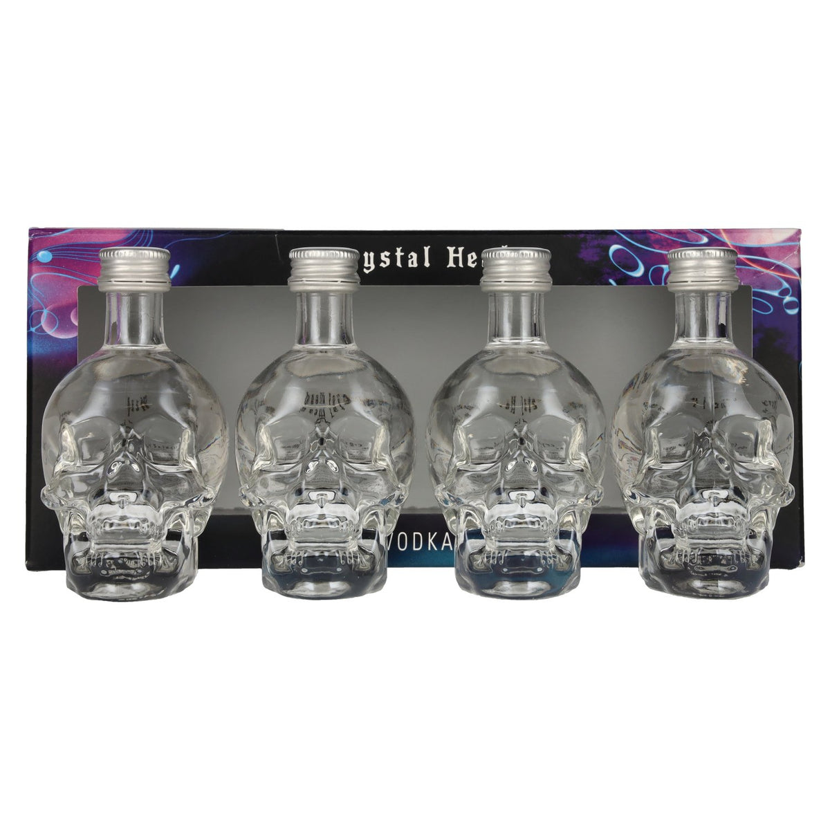 Crystal Head Vodka 40% Vol. 4x0.05l in Gift Box