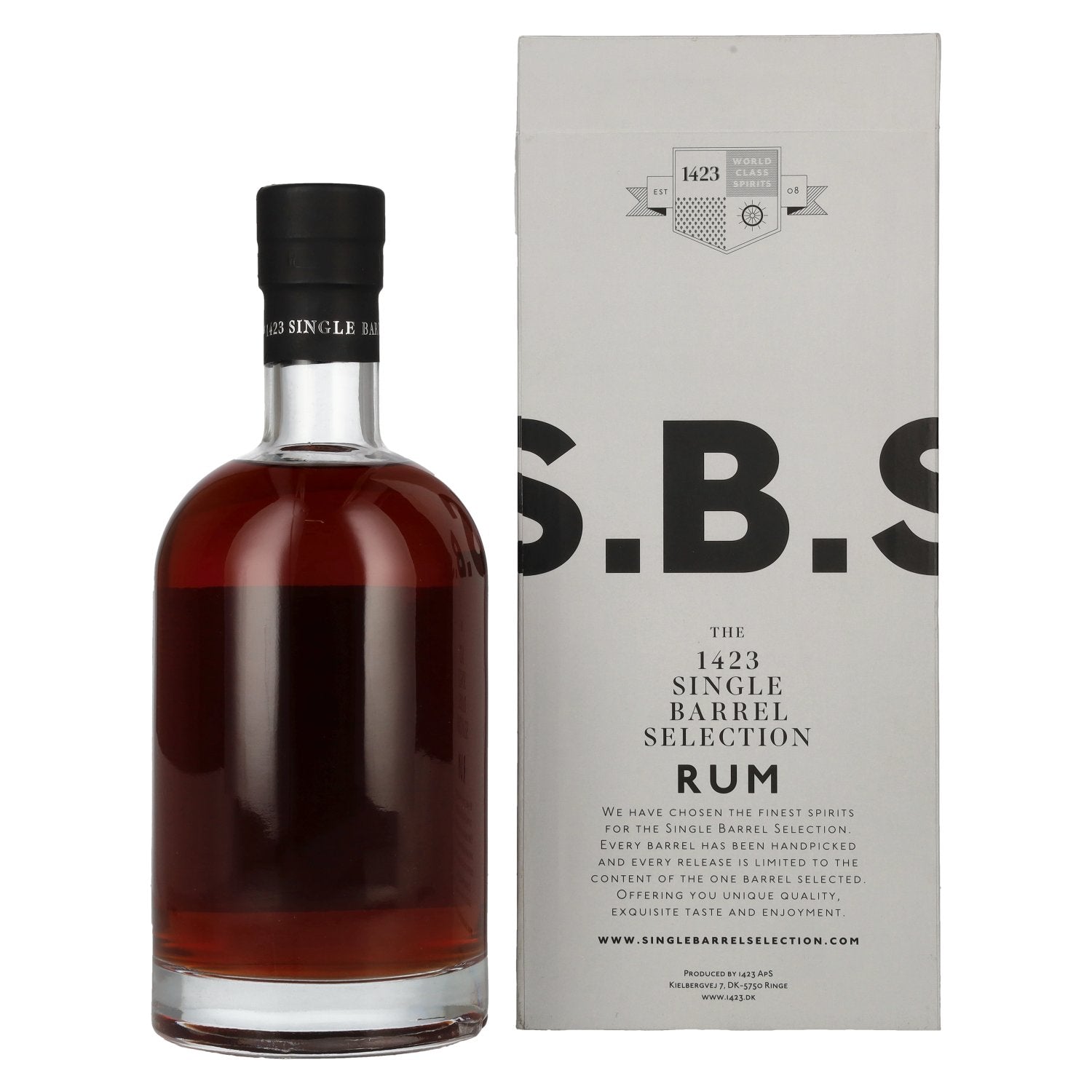 1423 S.B.S BARBADOS Bourbon and Port Cask 2013 55% Vol. 0.7l in gift box