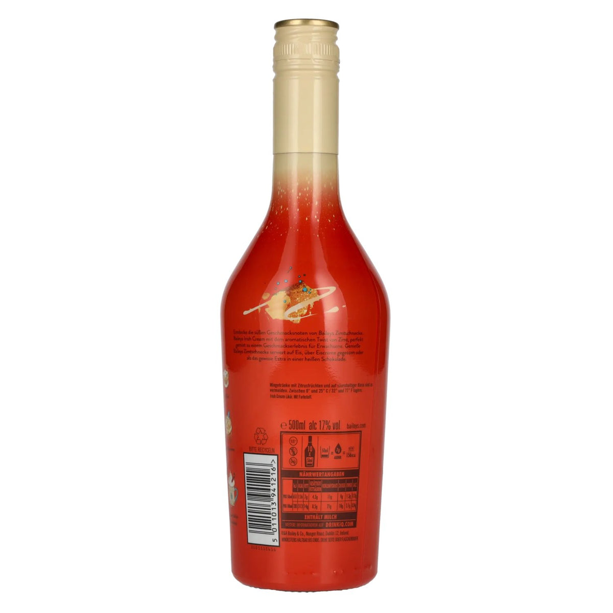 Baileys Cinnamon Swirl Limited Edition 17% ABV 0.5l Best before 31/08/2026