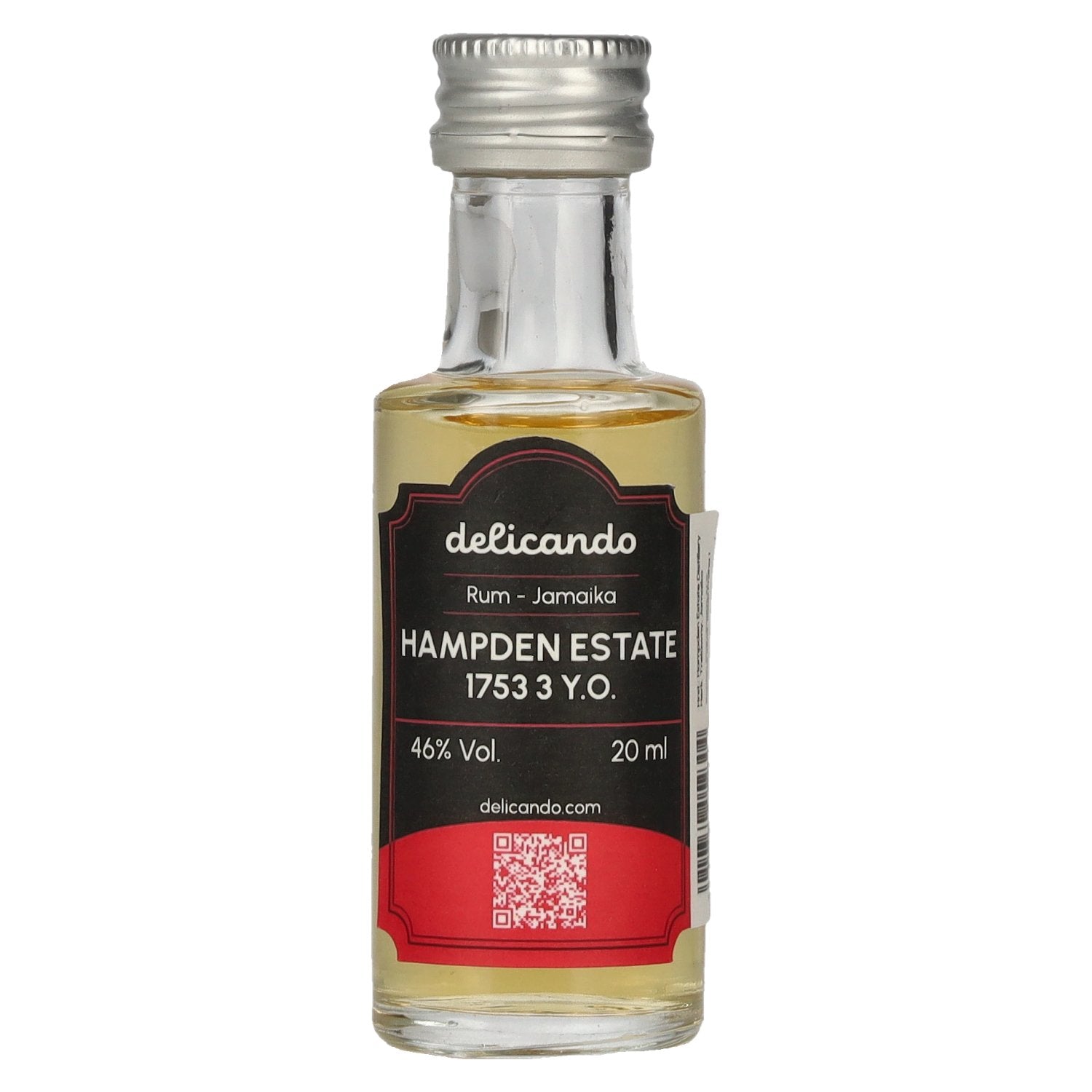 Hampden Estate 1753 3 Years Old Pure Single Jamaican Rum 46% Vol. 0.02l