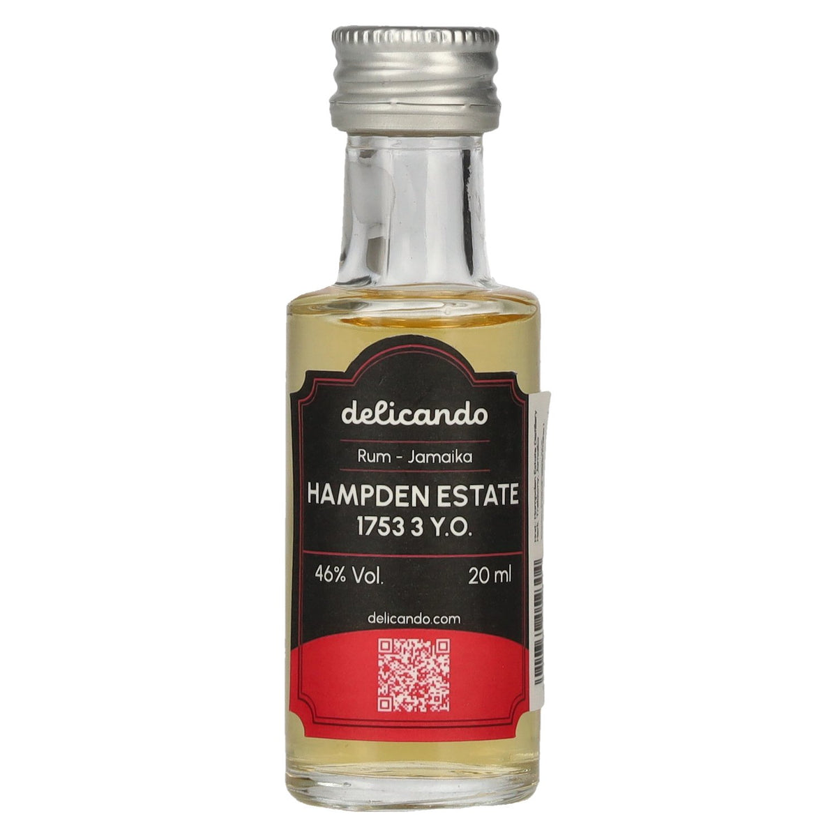 Hampden Estate 1753 3 Years Old Pure Single Jamaican Rum 46% Vol. 0.02l