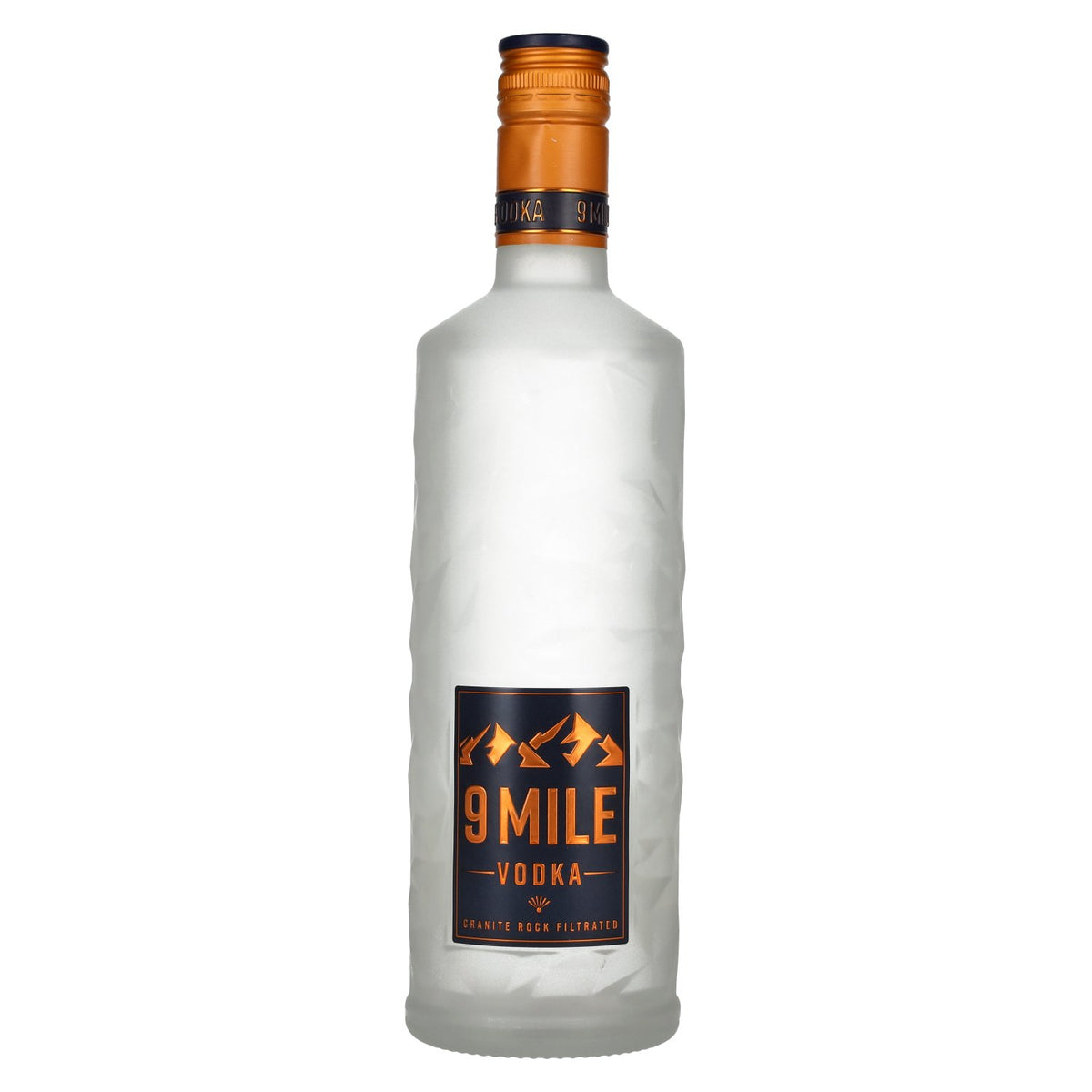 9 Mile Vodka 37.5% ABV 0.7l + LED light sticker