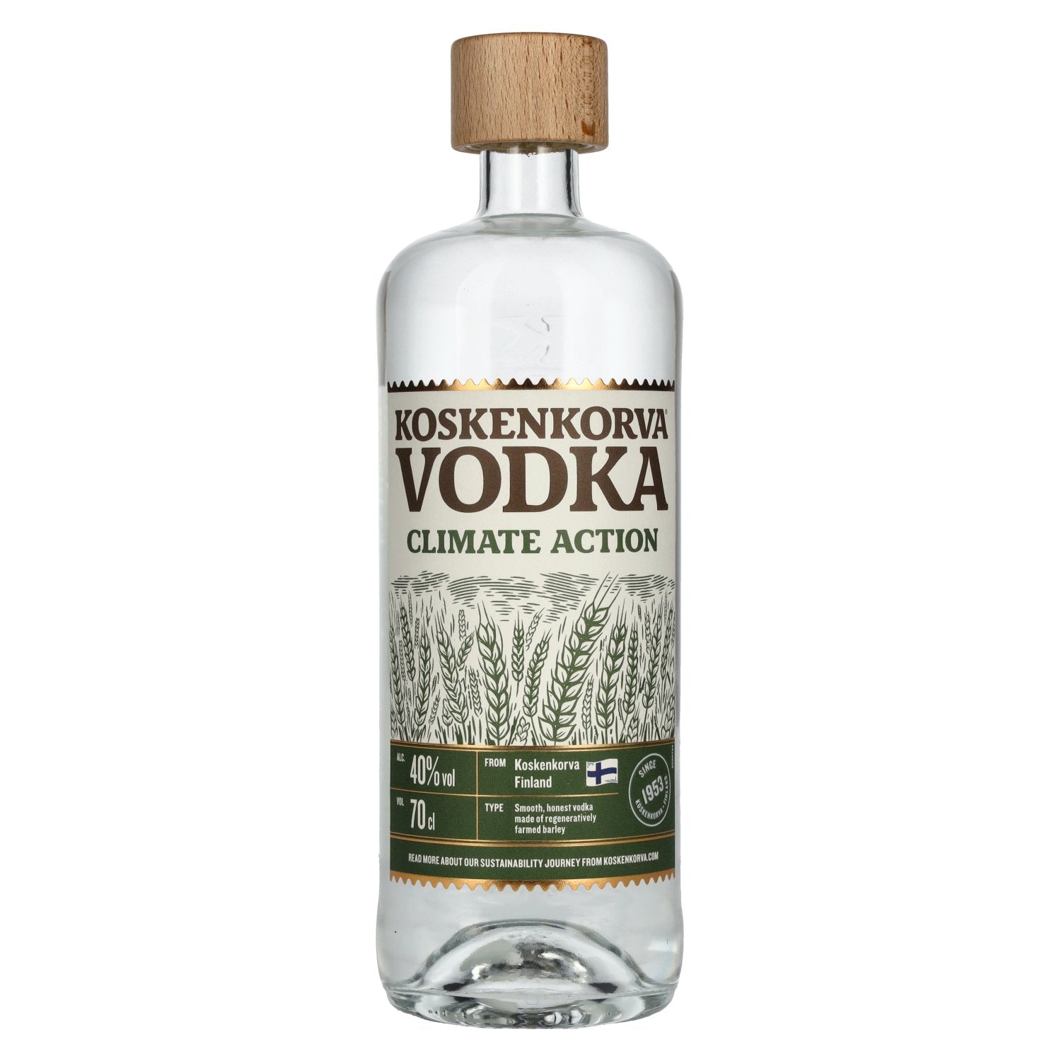 Koskenkorva Vodka Climate Action 40% Vol. 0,7l
