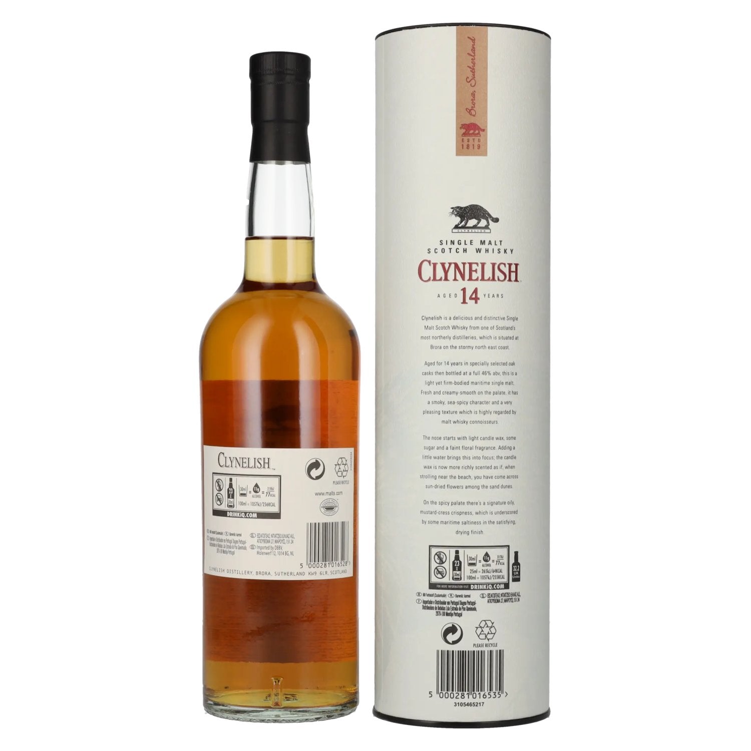 Clynelish 14 Years Old Single Malt 46% Vol. 0,7l in Geschenkbox