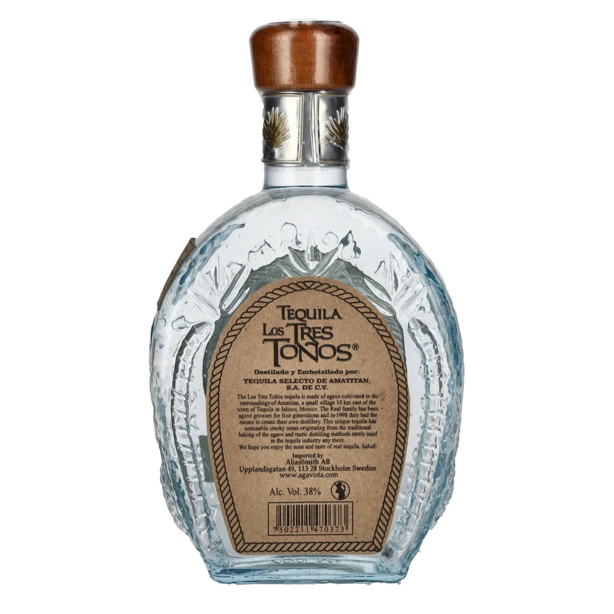 Los Tres Tonos BLANCO Tequila 38% ABV 0.7l