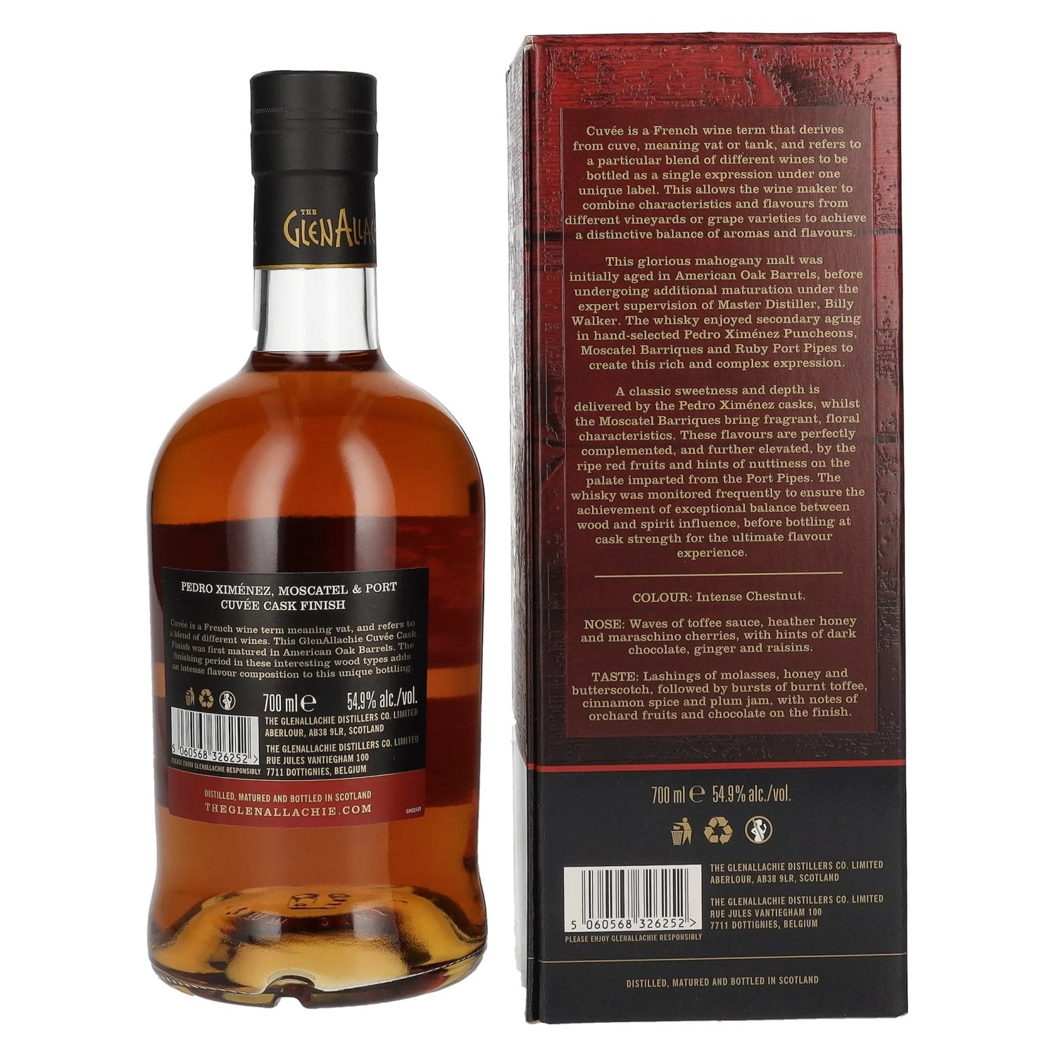 The GlenAllachie 10 Years Old Cuvée Cask Finish 2012 54,9% Vol. 0,7l in Geschenkbox