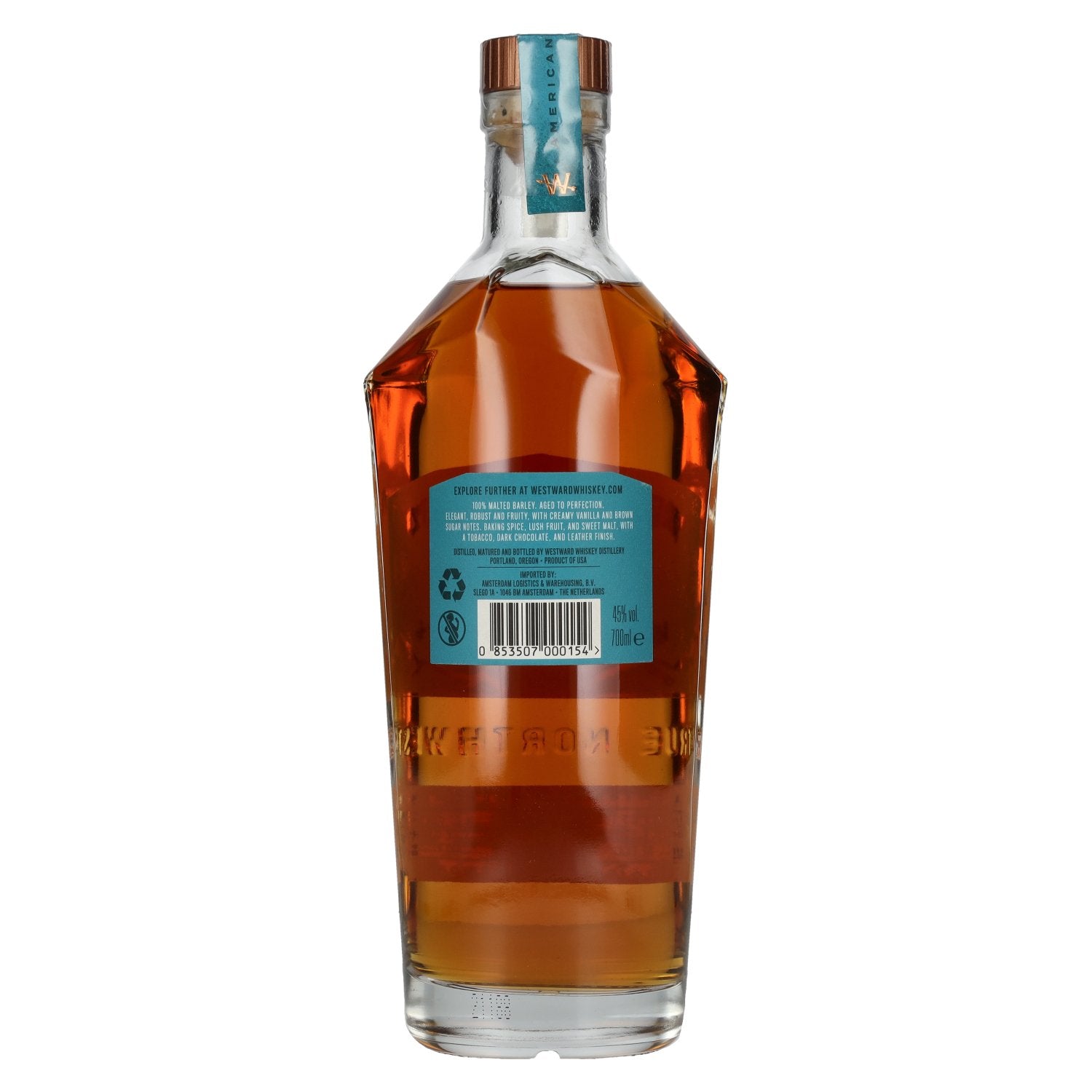 Westward American Single Malt Whiskey 45% Vol. 0,7l
