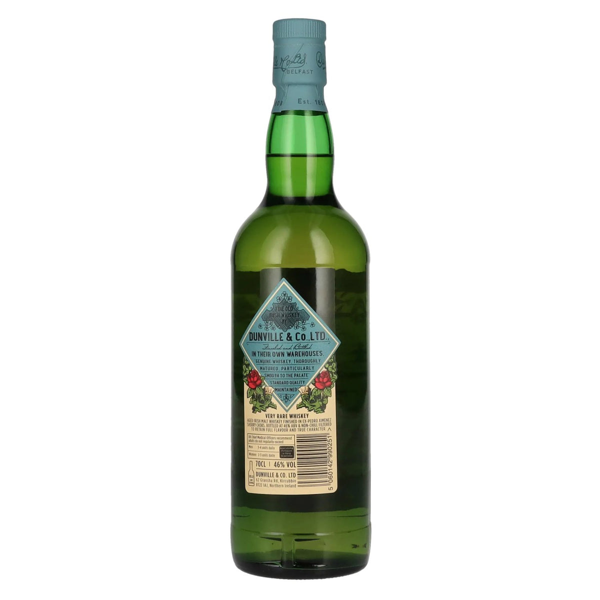 Dunville's 10-Year-Old Single Malt Irish Whiskey PX Cask 46% vol. 0.7 l