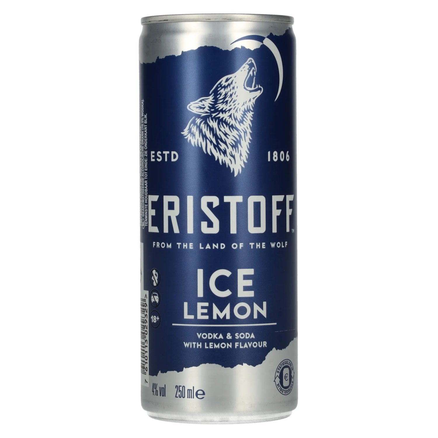 Eristoff Ice Lemon 4% Vol. 0,25l Dose Pfand
