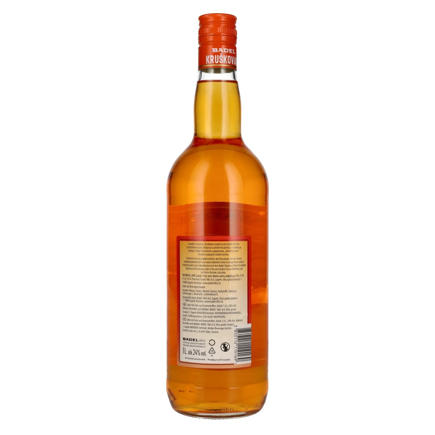 Badel Kruškovac Birnenlikör 24% Vol. 1l