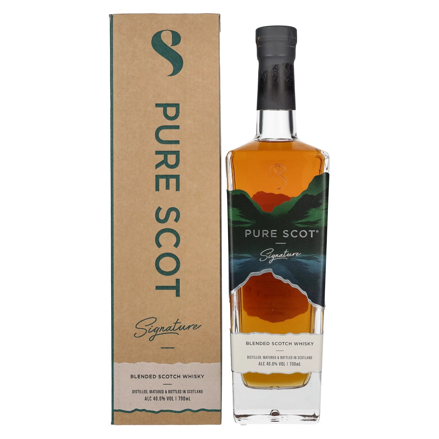 Bladnoch Pure Scot Blended Scotch Whisky 40% Vol. 0.7L in Gift Box
