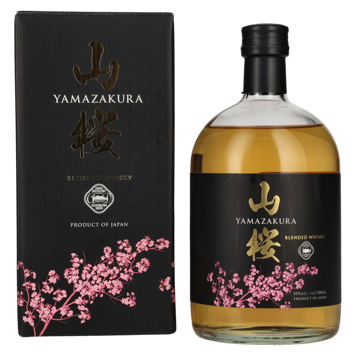 Yamazakura Blended Whisky Black Label 40% Vol. 0,7l in Geschenkbox