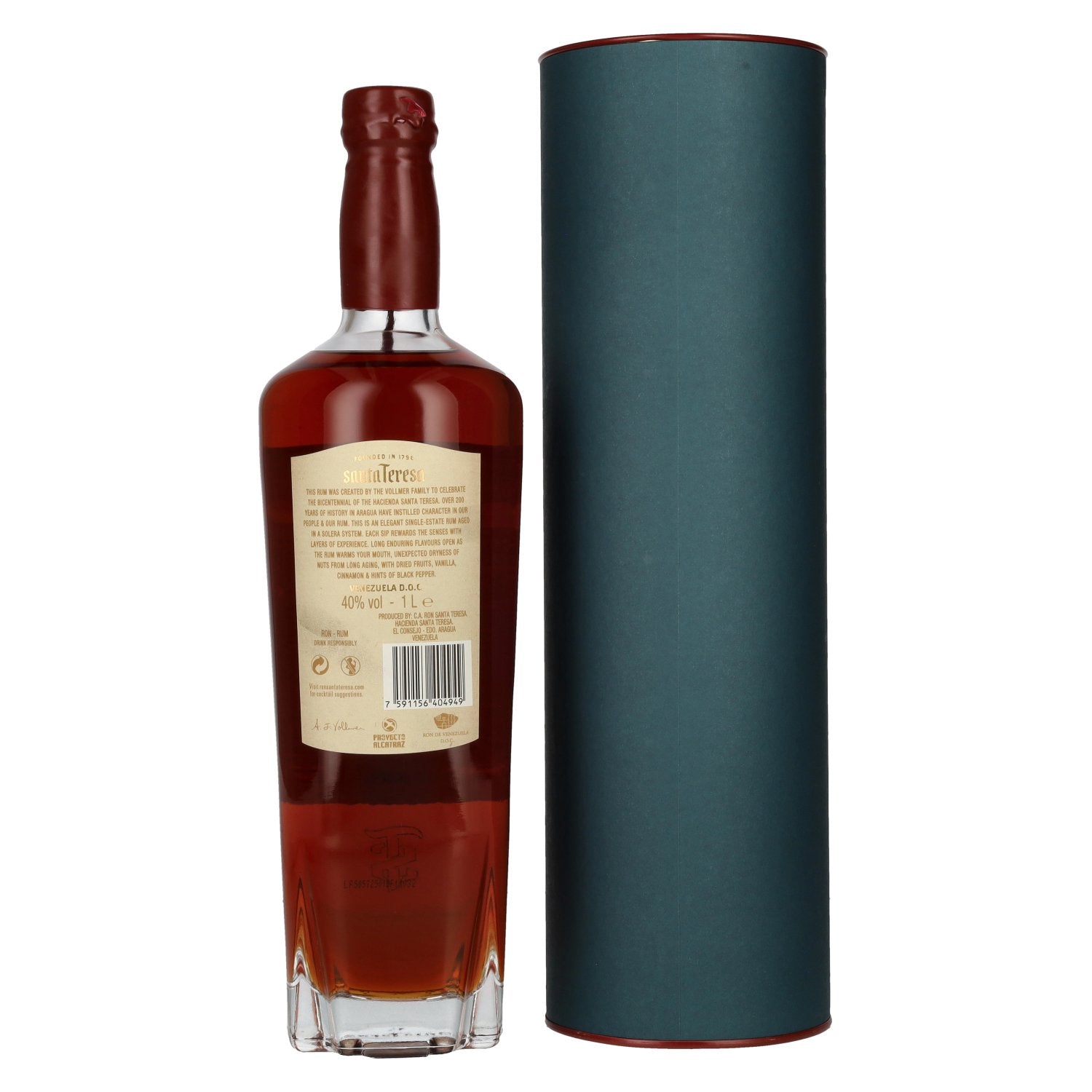 Santa Teresa 1796 Solera Rum 40% Vol. 1l in Geschenkbox