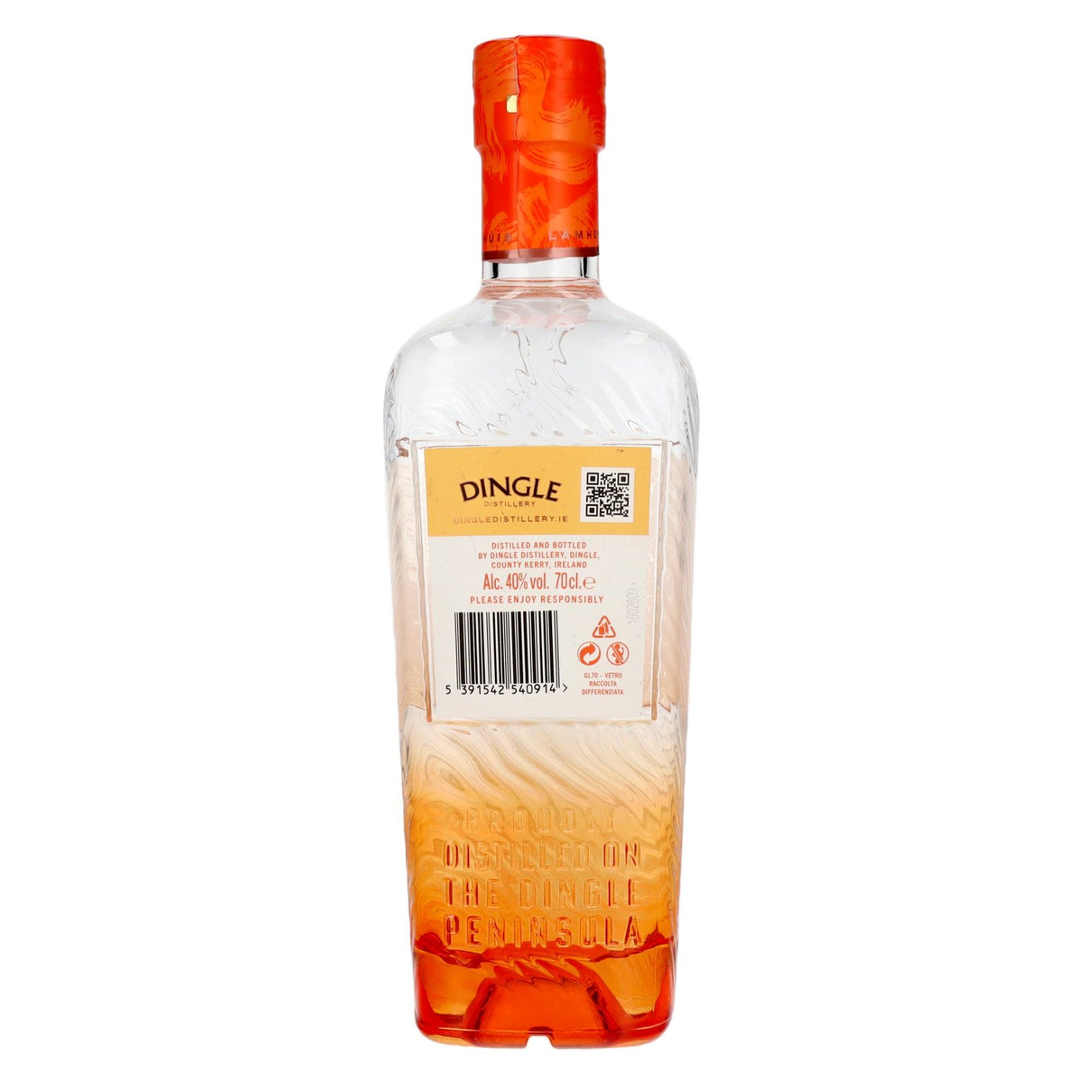 Dingle Orange and Sea Salt Gin 40% ABV 0.7l