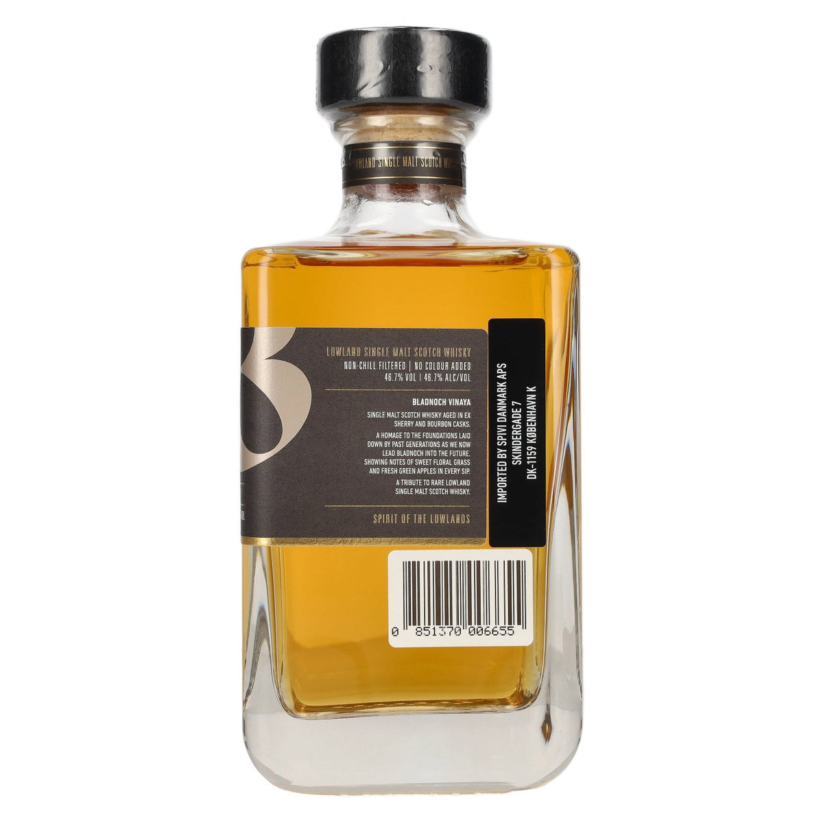 Bladnoch VINAYA Lowland Single Malt Scotch Whisky 46.7% ABV 0.7l