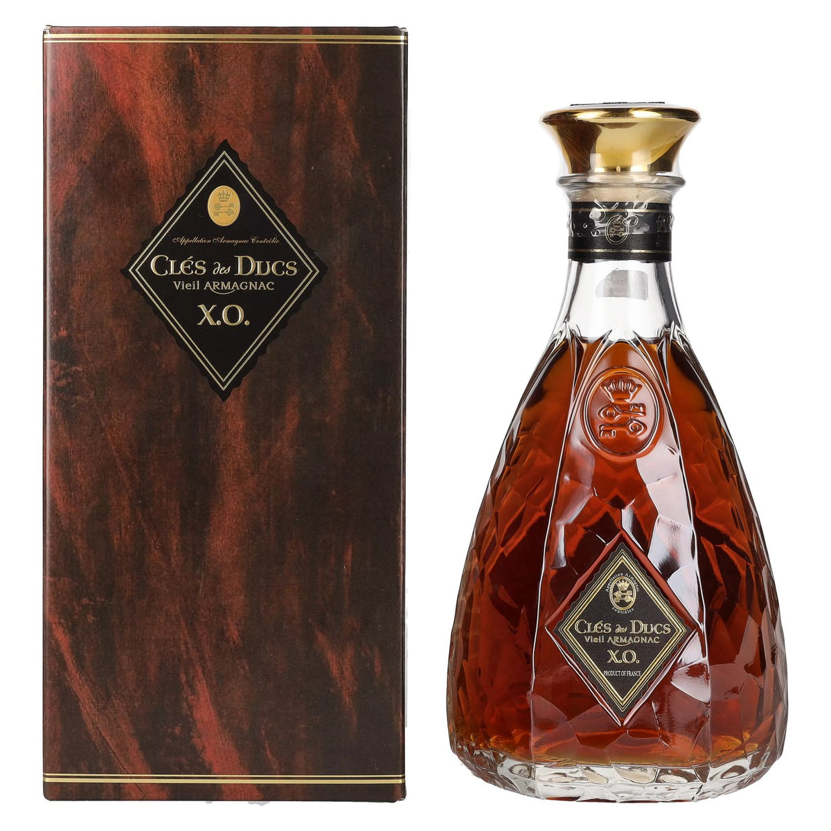 Clés des Ducs Vieil Armagnac X.O. 40% Vol. 0.7l in gift box