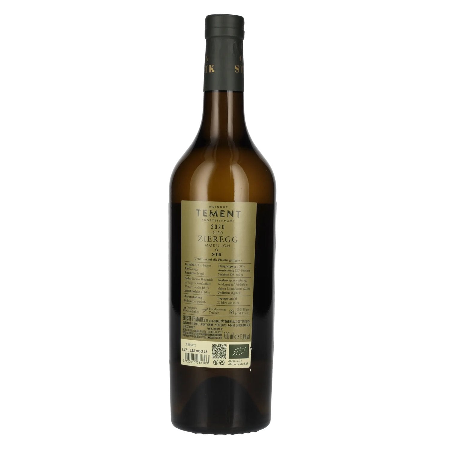 Tement Morillon Ried Zieregg 2020 13% Vol. 0,75l