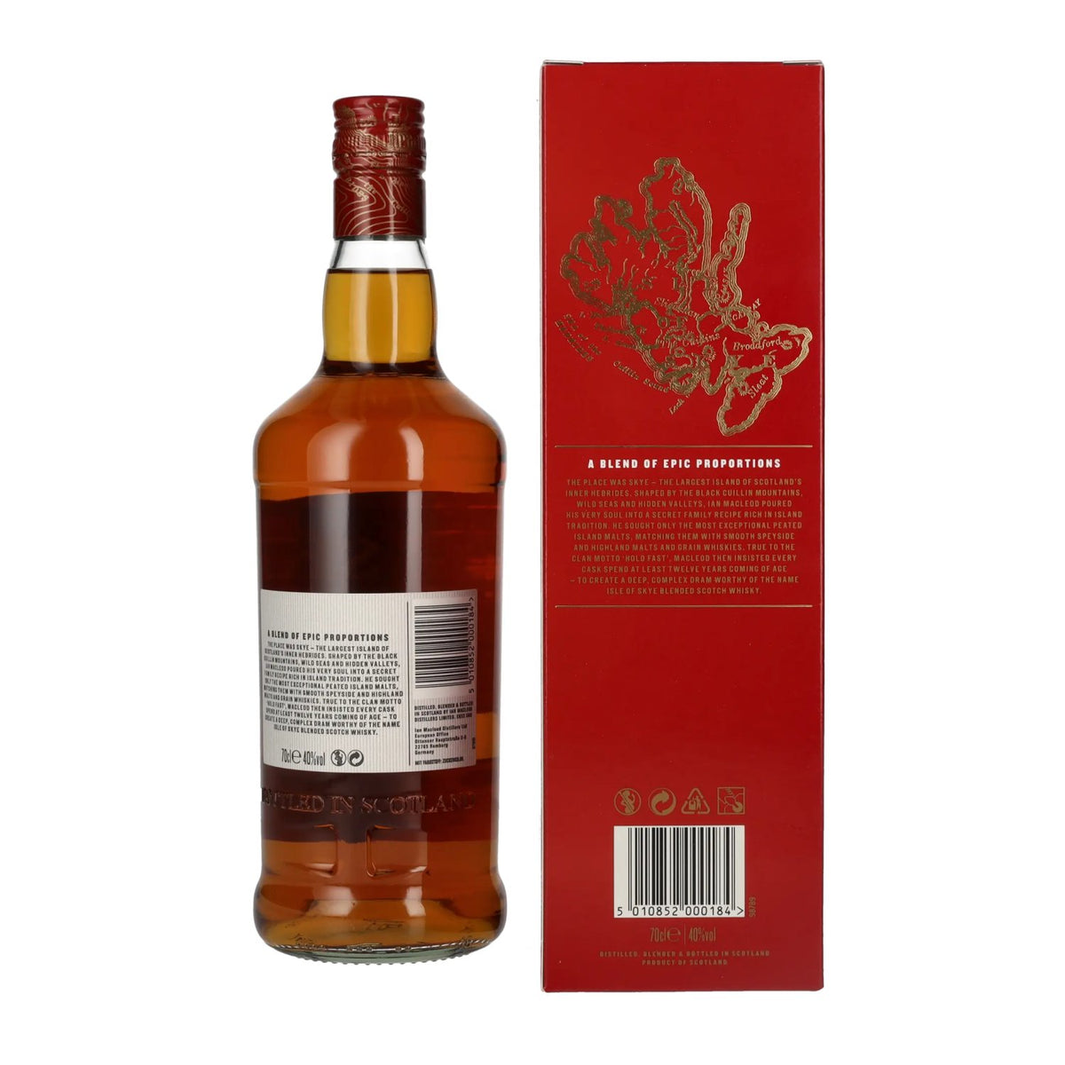 Isle of Skye 12 Years Old Blended Scotch Whisky 40% Vol. 0.7l in Gift Box