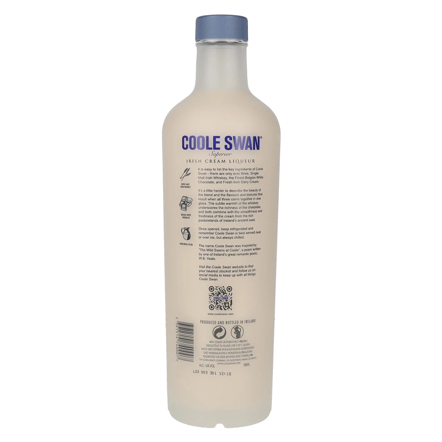 Coole Swan Irish Cream Liqueur 16% Vol. 0,7l