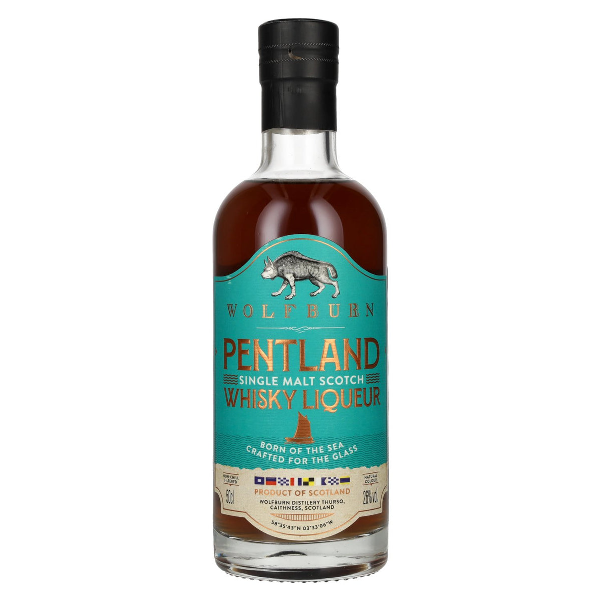 Wolfburn PENTLAND Single Malt Scotch Whisky Liqueur 26% Vol. 0,5l