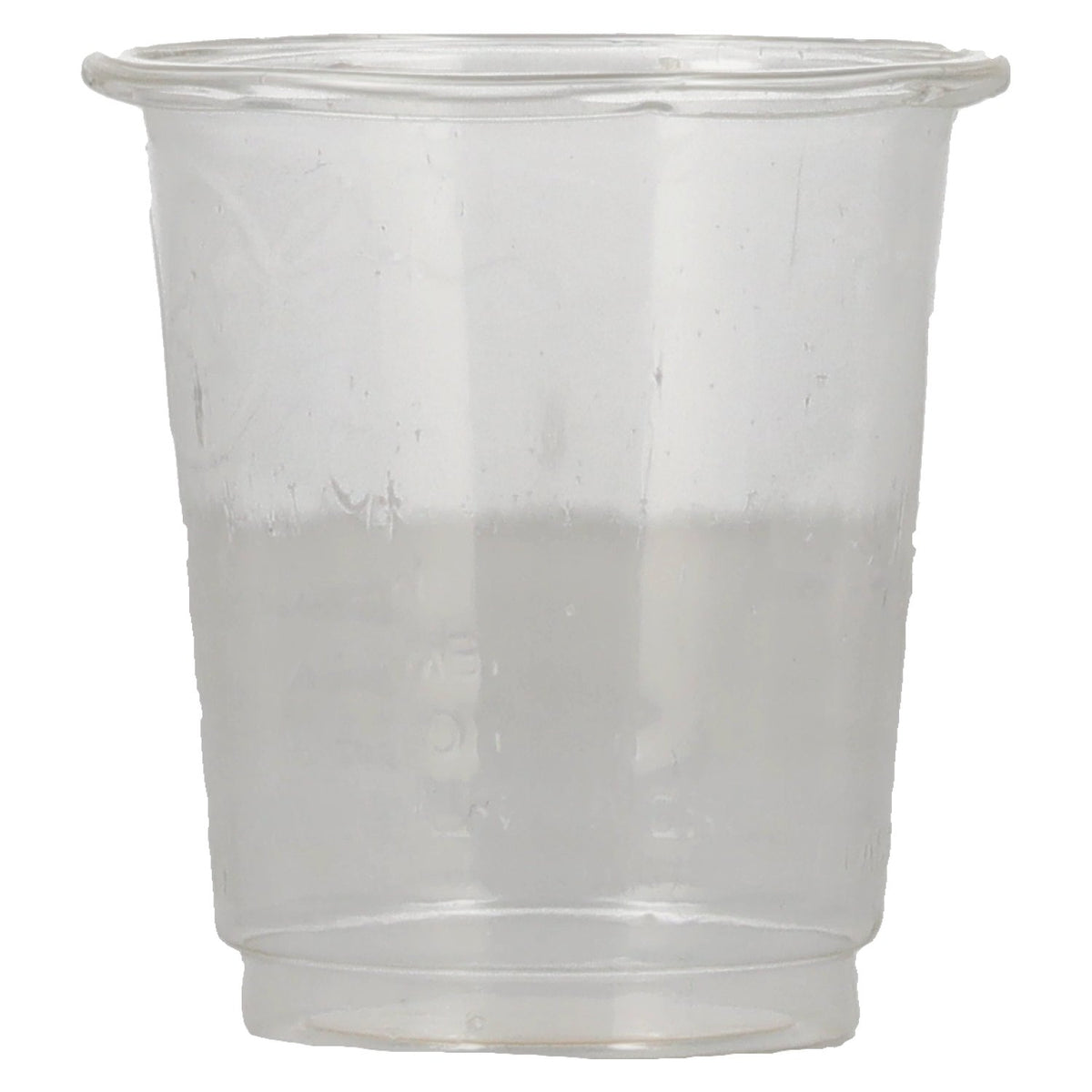 Becher PLA Stamperl pure GLASKLAR 4 cl 40 Stück