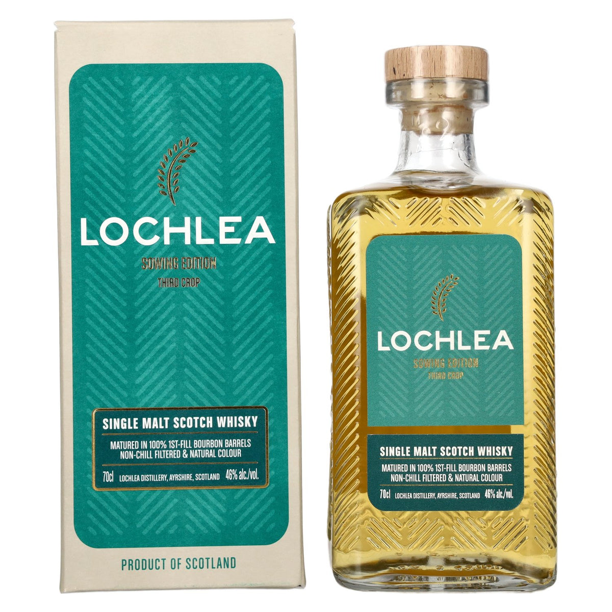 Lochlea SOWING EDITION Third Crop Single Malt Scotch Whisky 46% vol. 0.7 l in a gift box
