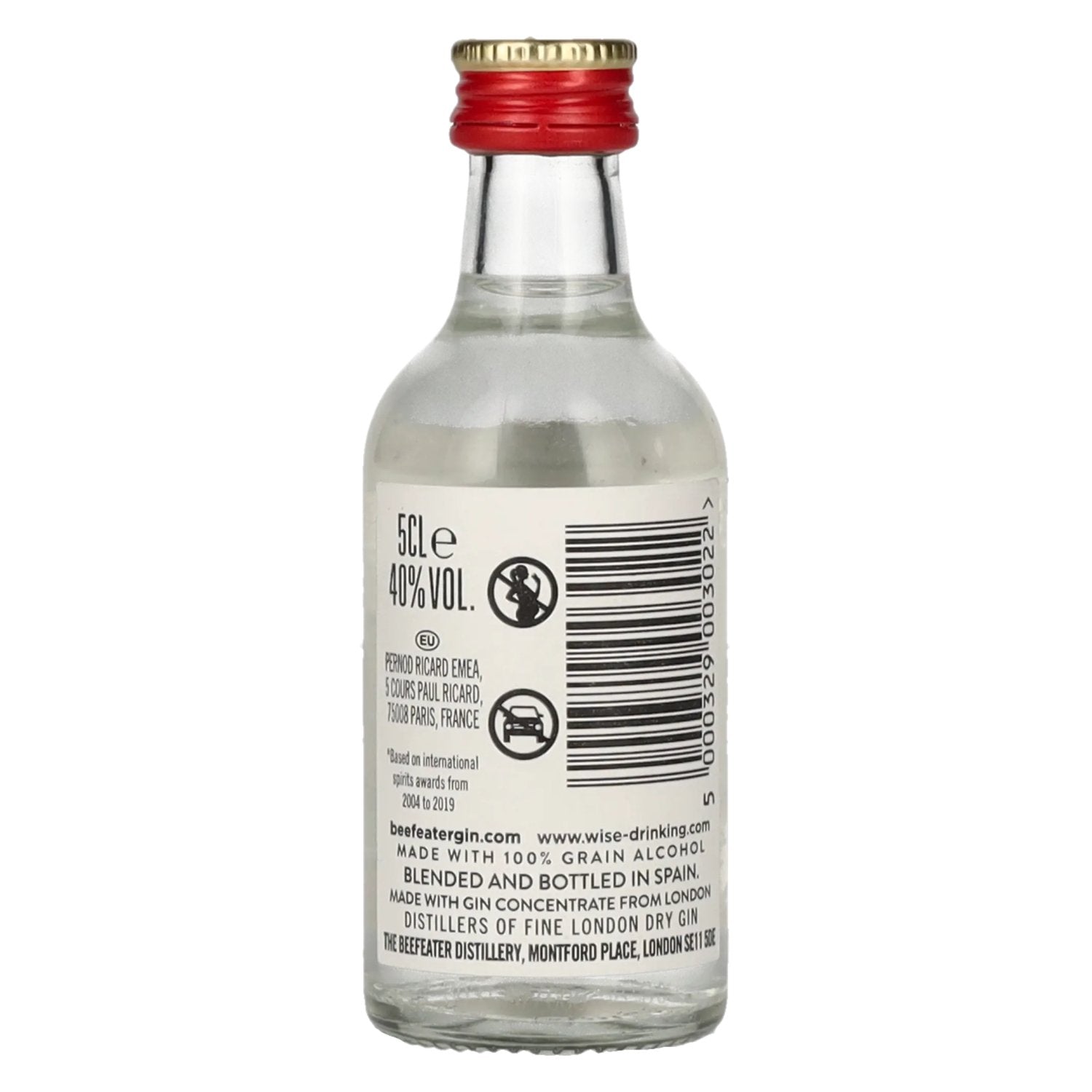 Beefeater London Dry Gin 40% Vol. 0.05l