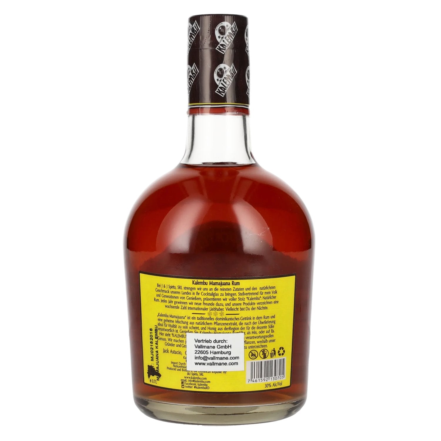 Kalembú Caribbean Mamajuana Rum 30% Vol. 0.7l