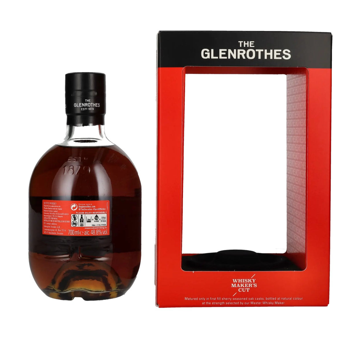 The Glenrothes Maker's Cut 48.8% ABV, 0.7l in a gift box